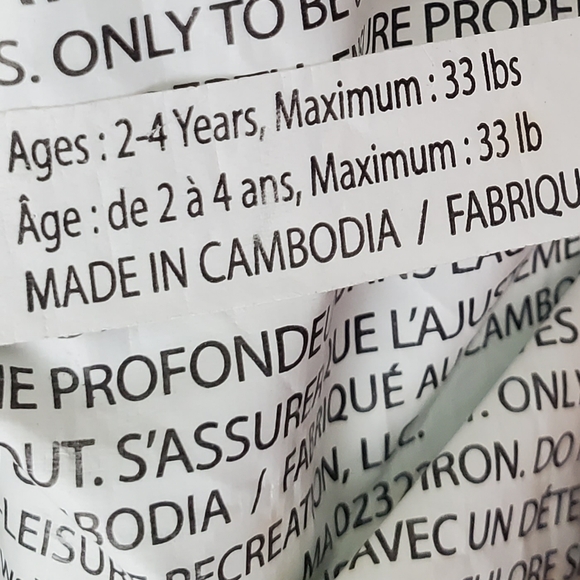 Girls Floation Vest - Picture 3 of 4